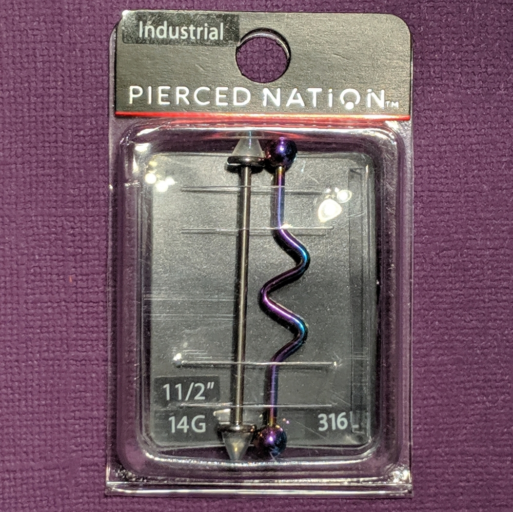 Industrial Piercing, Set of 2!